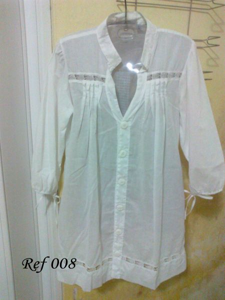 Camisão Cambraia com Renacença